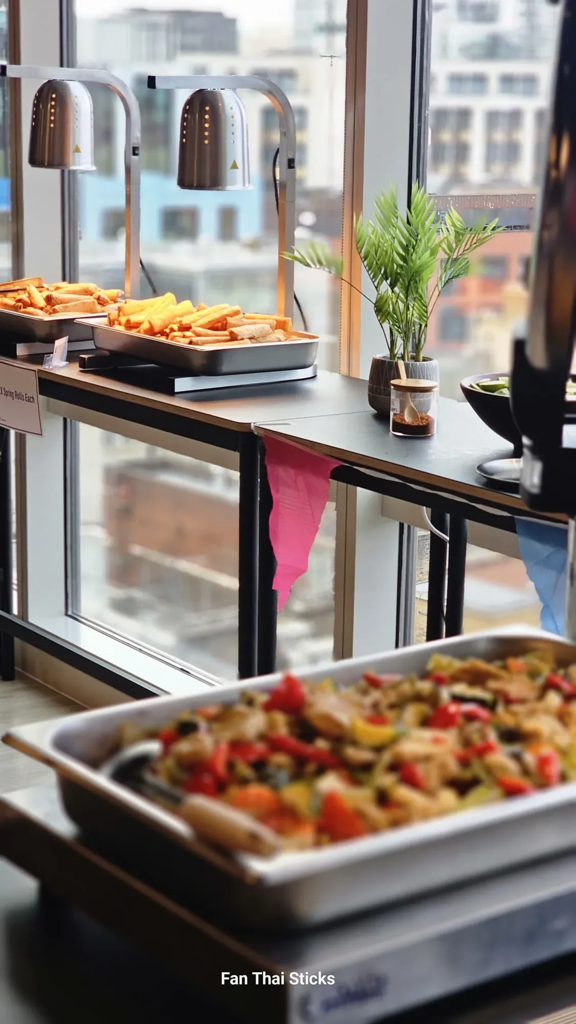 Corporate event with Thai food stations, photo 3