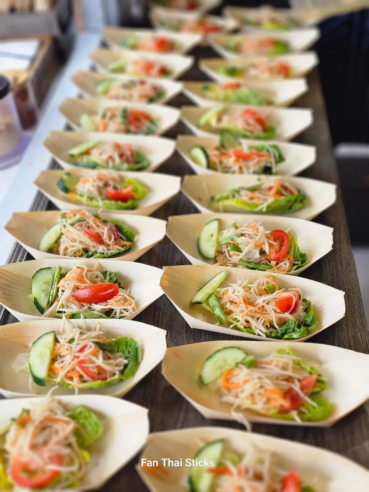Thai canapés for an evening reception, photo 3